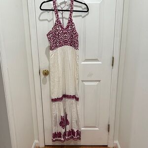 NWT Anthropologie Manuela Embroidered dress